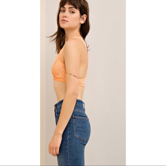 Solid Lace Racerback Bralette - Picture 4 of 6